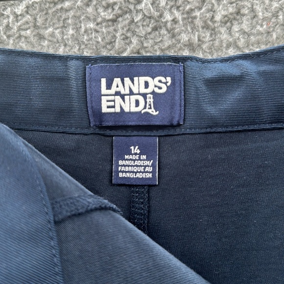 Lands’ End Womens Navy Blue Skort Size 14 - Picture 5 of 11